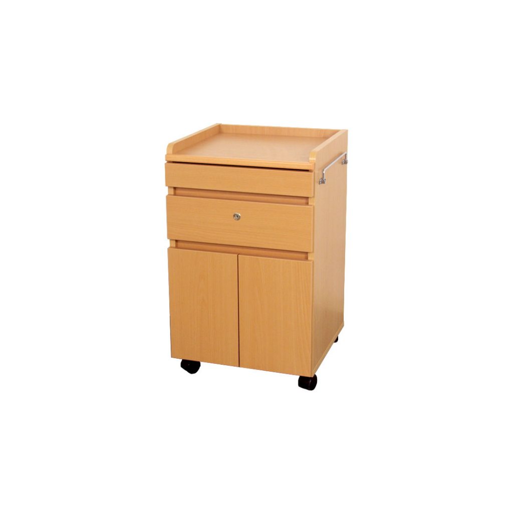 FWV12D2 - 抗ウイルス加工 ロータイプ床頭台