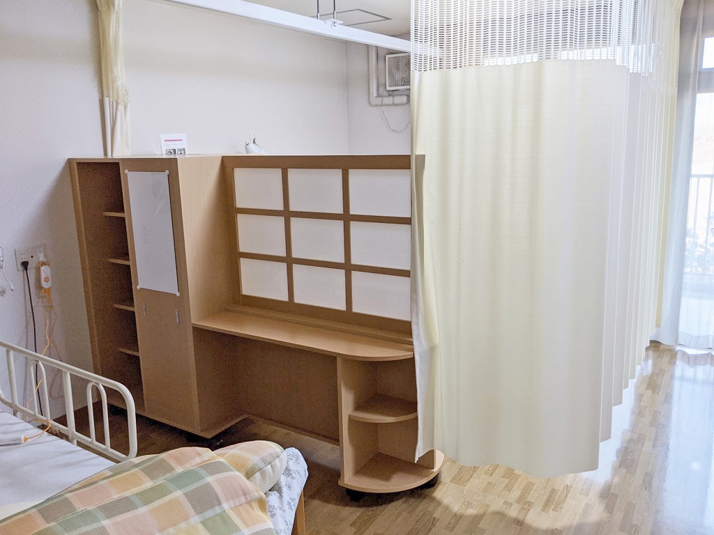 間仕切り家具 カーテンクローズ